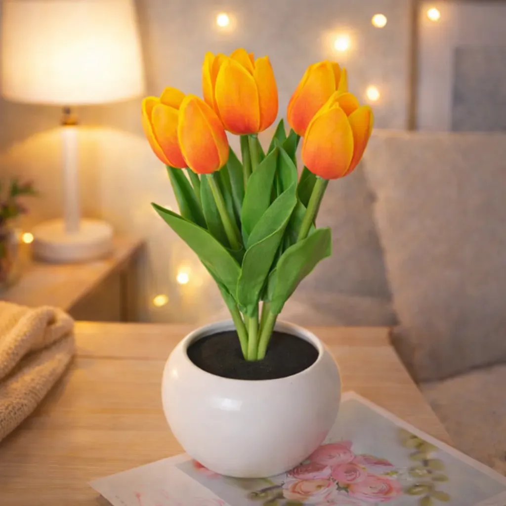 ✨LED Tulip Night Light Flower Table Lamp🌷