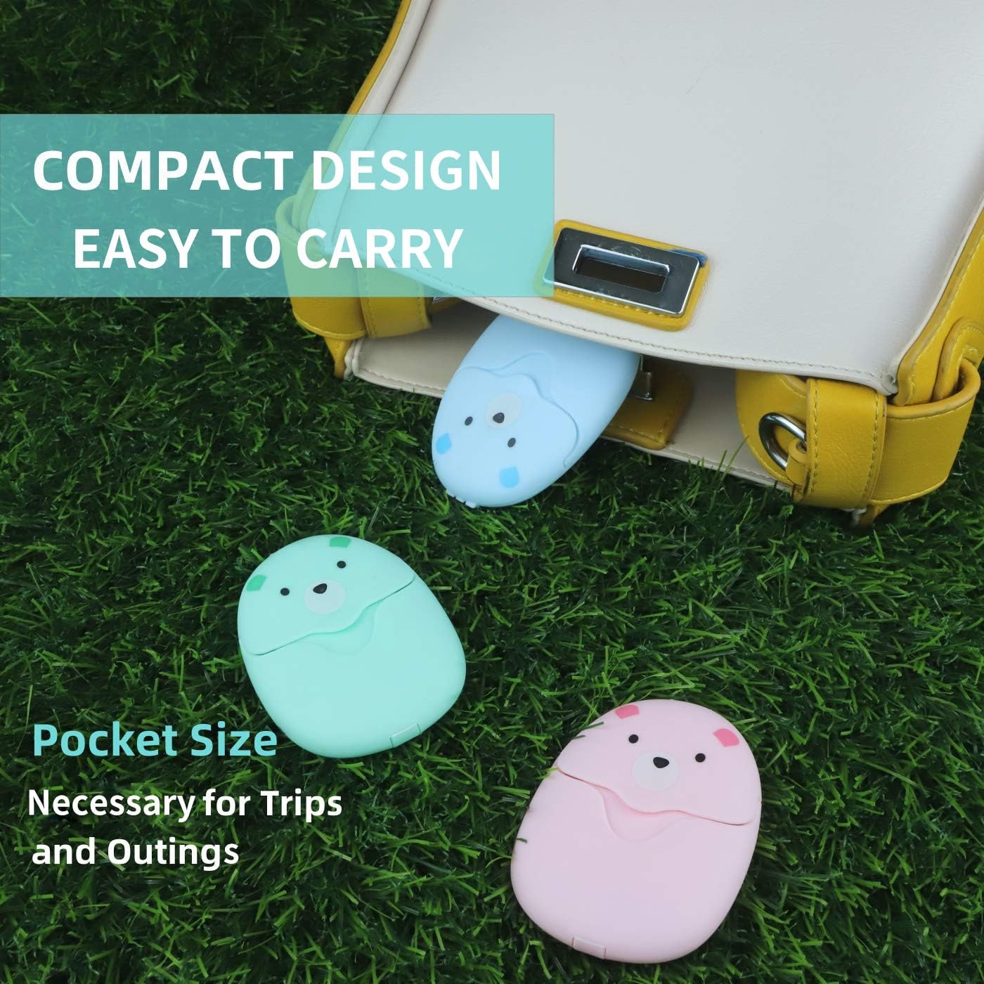 Travel Portable Paper Soap Sheets